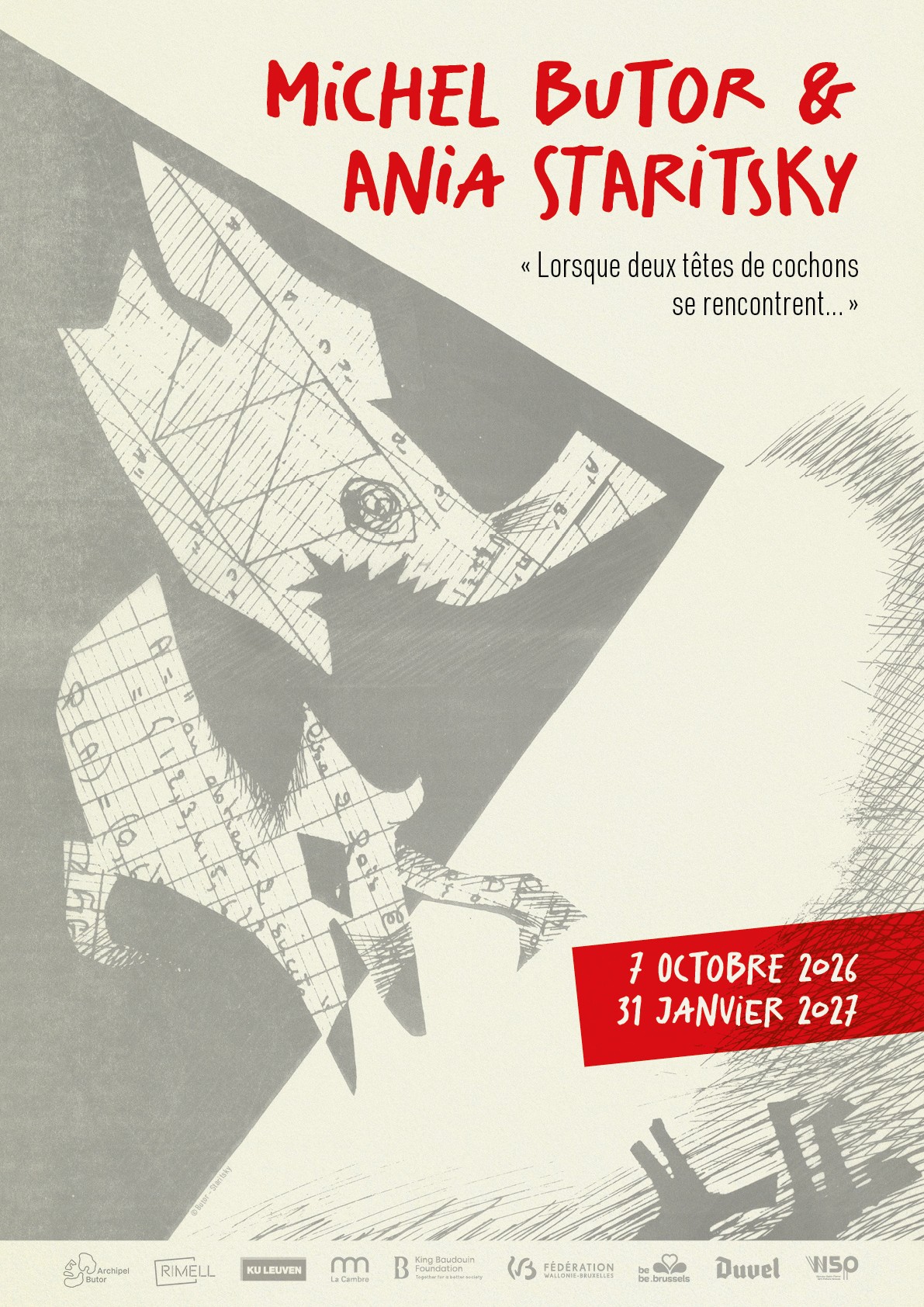 Michel Butor & Ania Staritsky